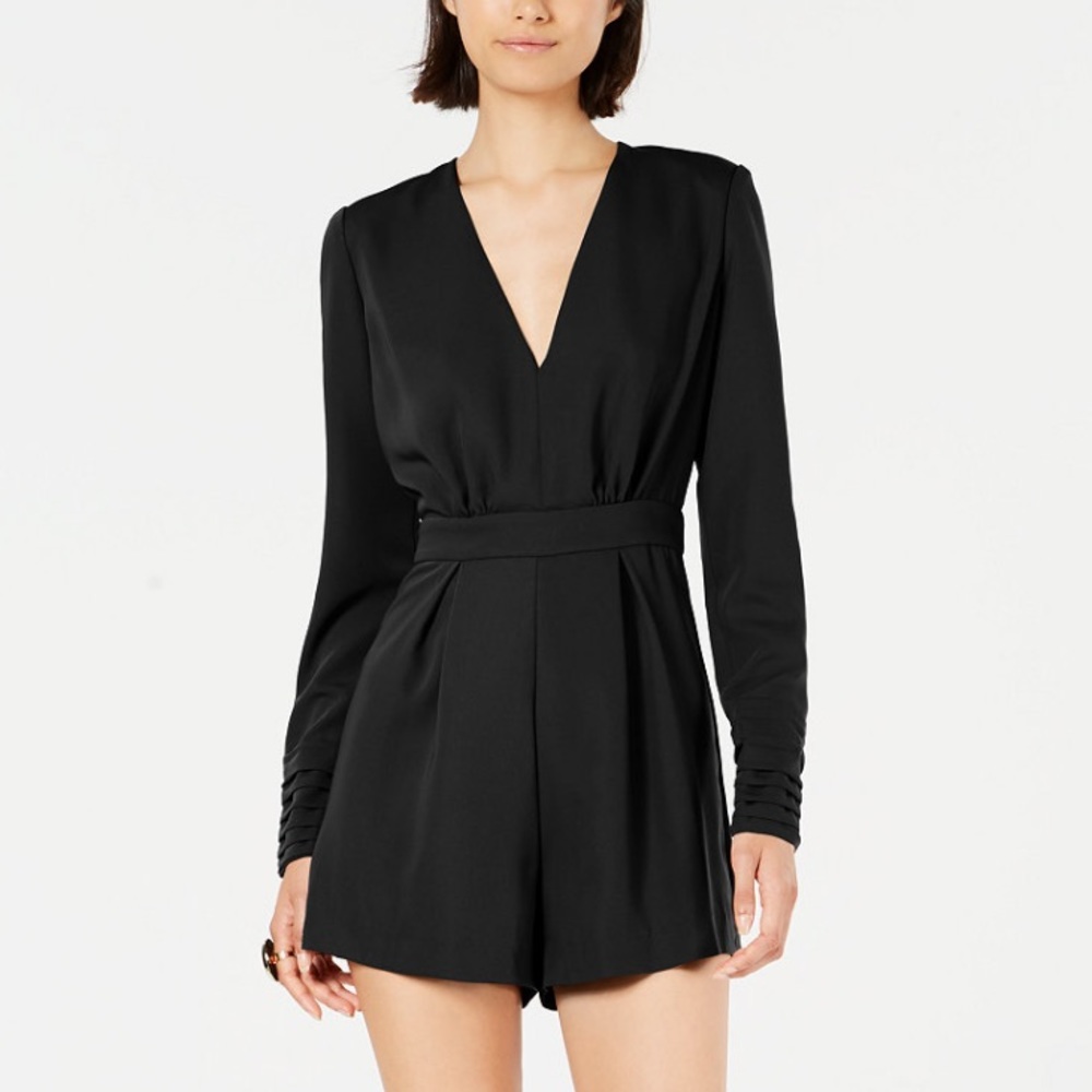 NWT Black Dressy Romper.